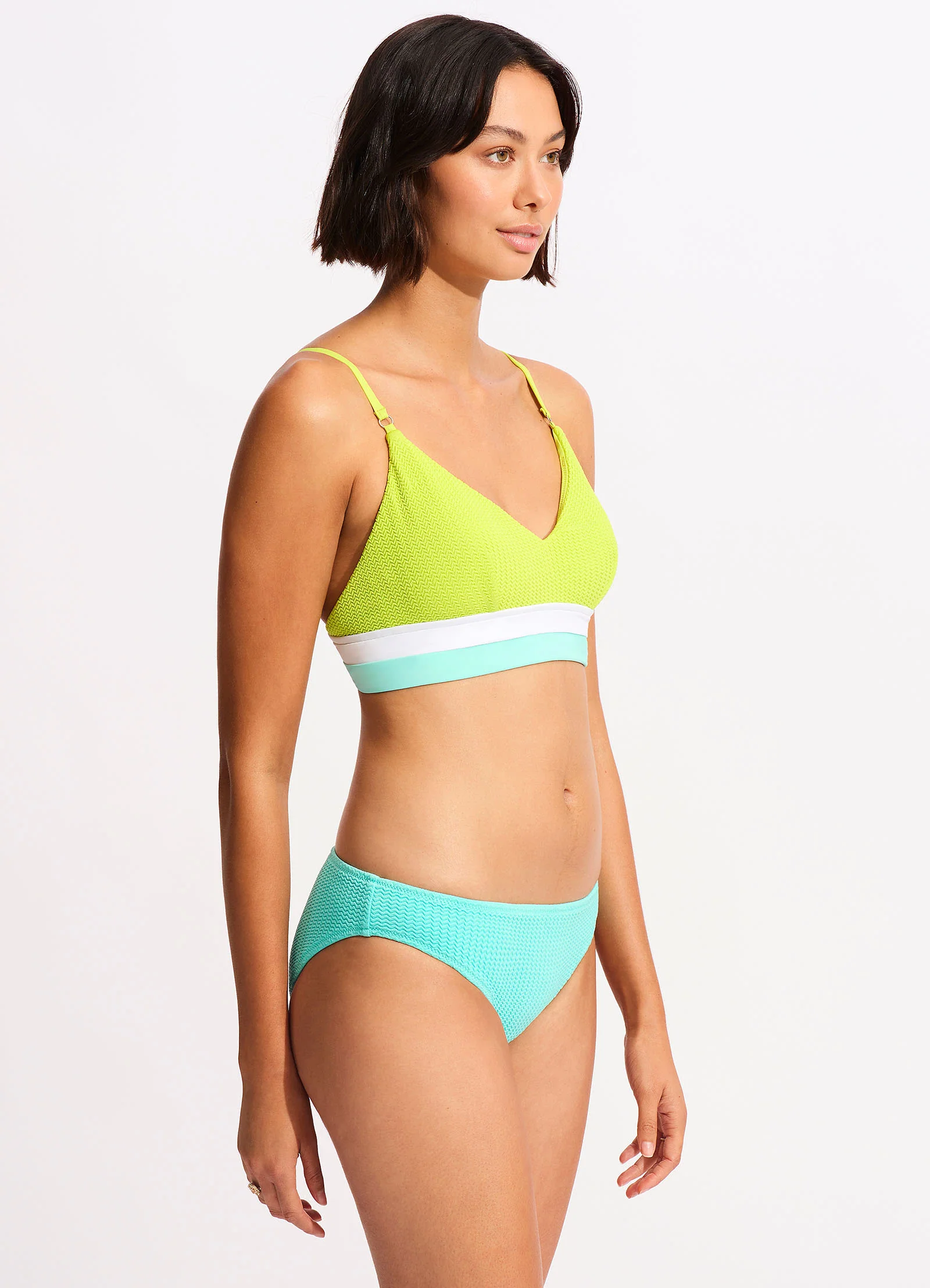 Slice Of Splice Bralette - Lime Burst - Image 2