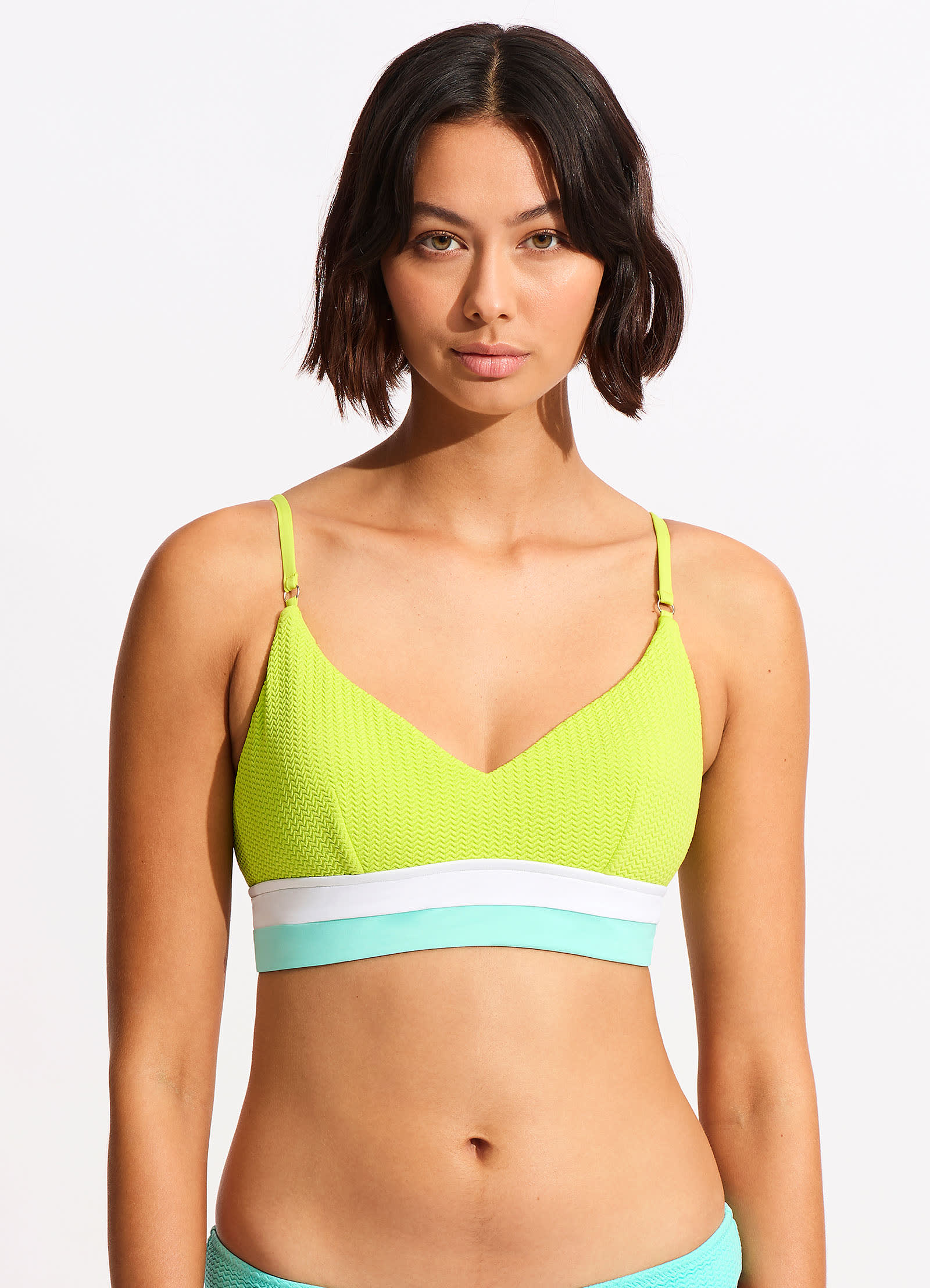 Slice Of Splice Bralette - Lime Burst - Image 3