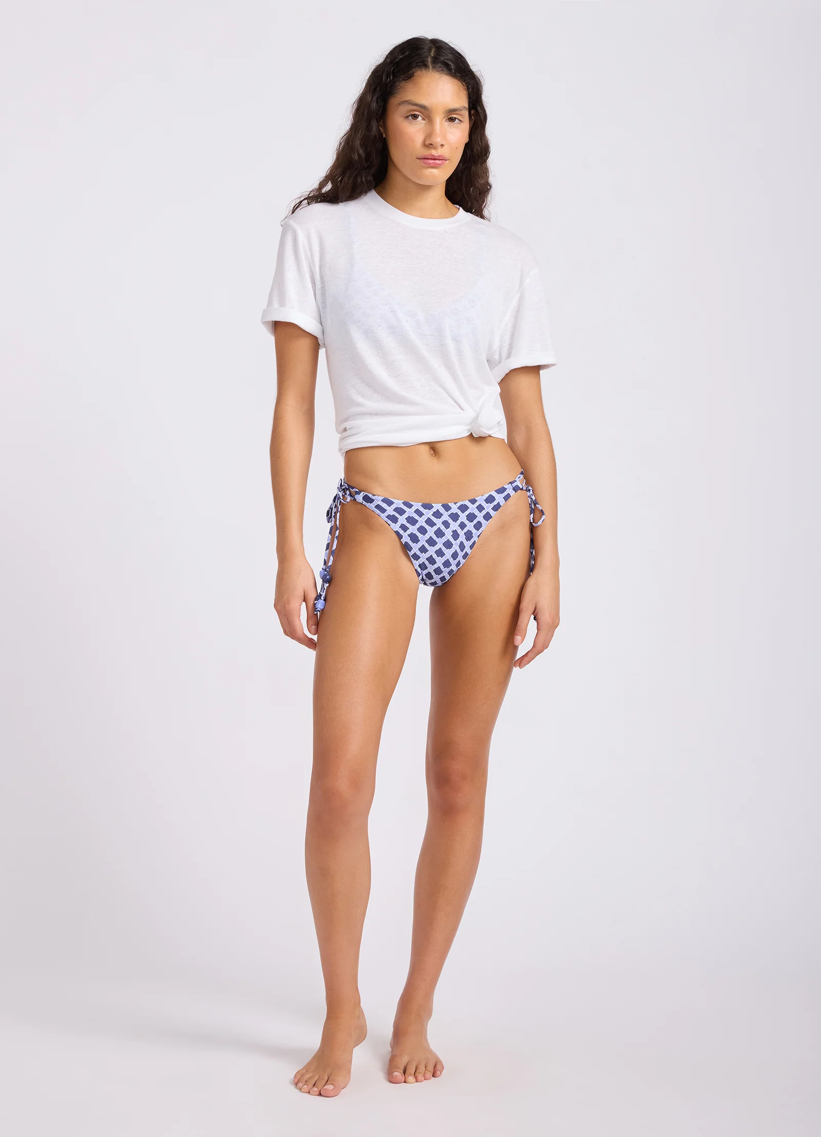 Slub Linen Boyfriend T-Shirt
