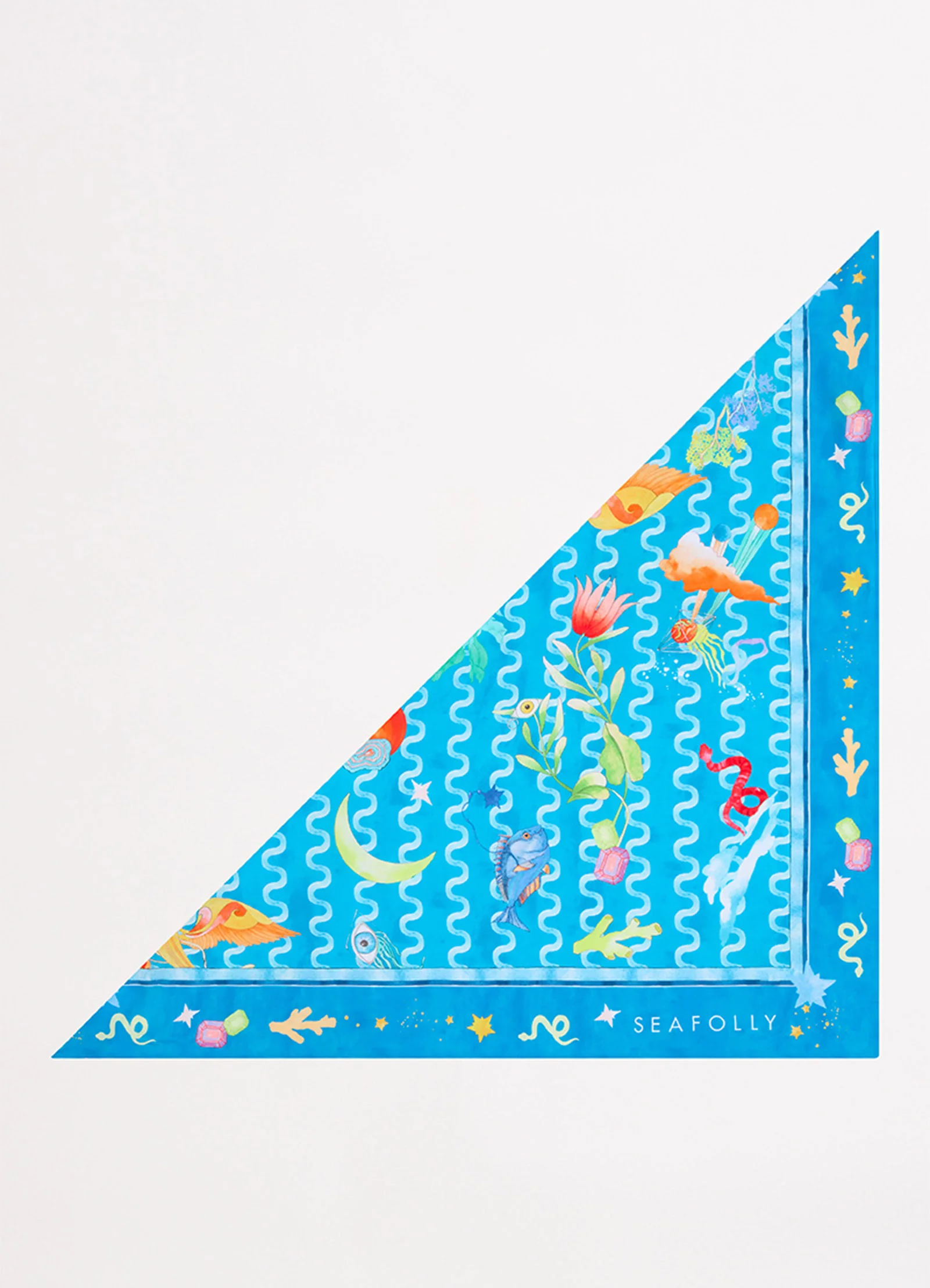 Soundwave Scarf - Turquoise - Image 5