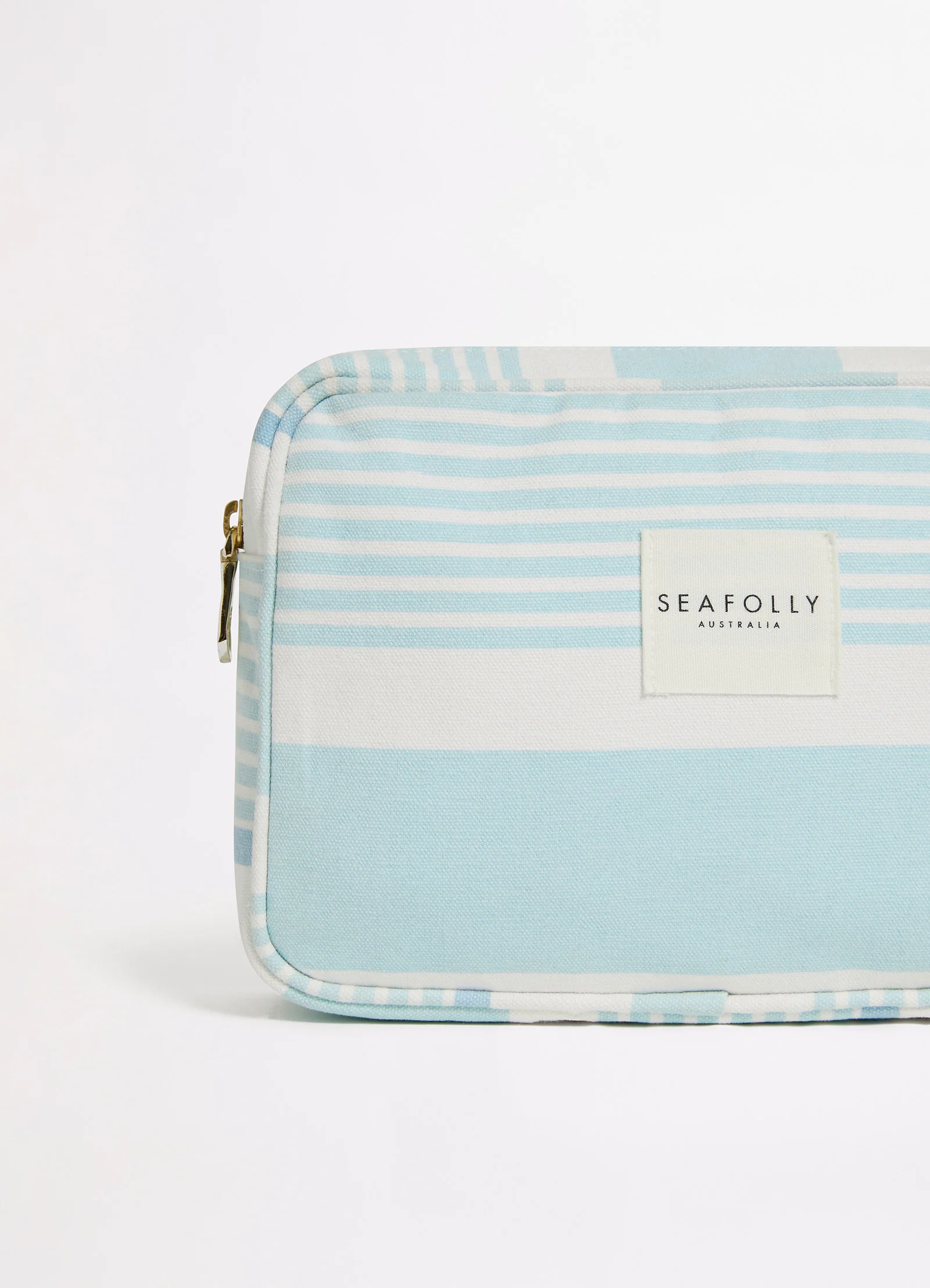 Striped Canvas Pouch - Image 3