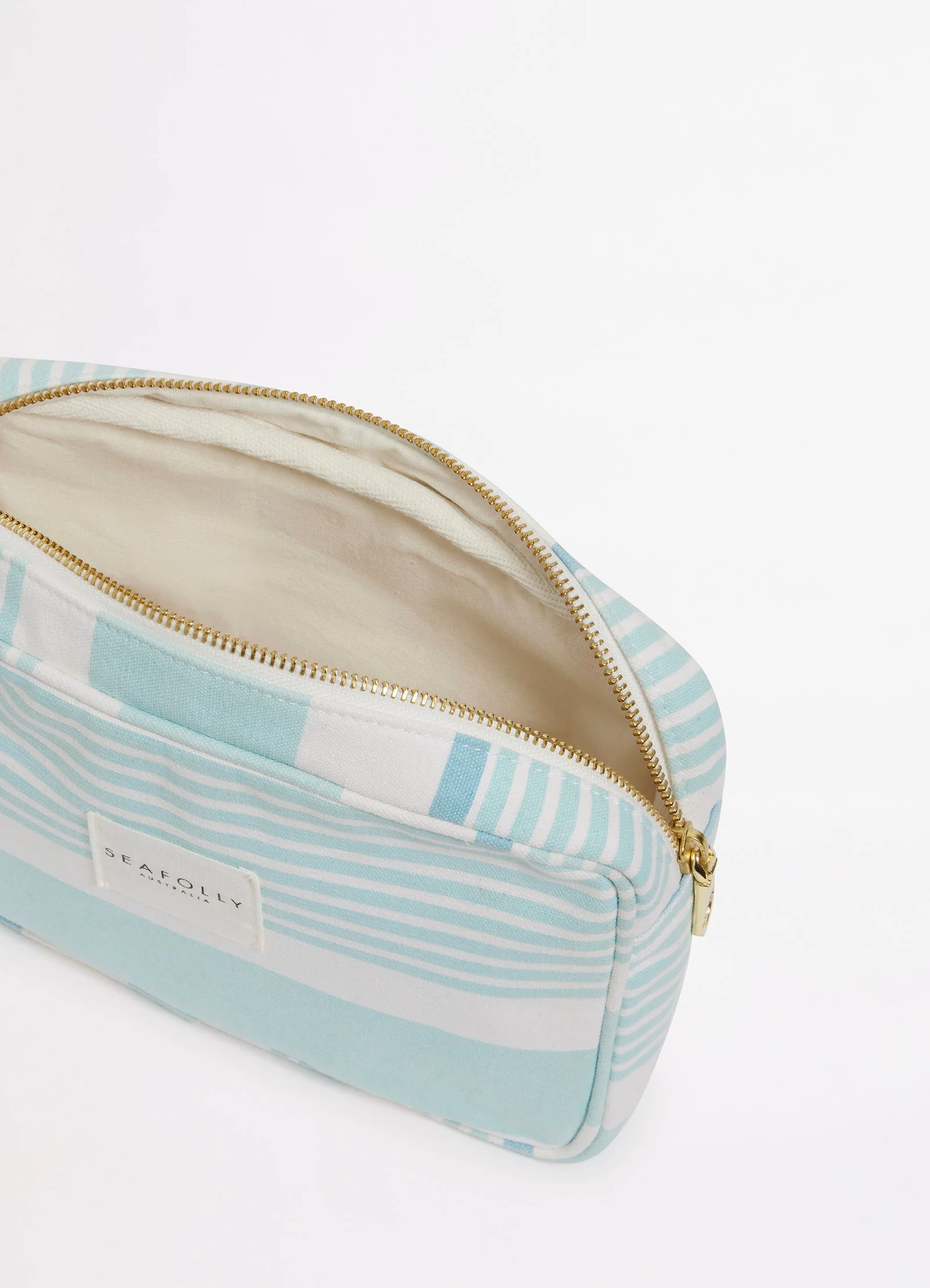 Striped Canvas Pouch - Image 4