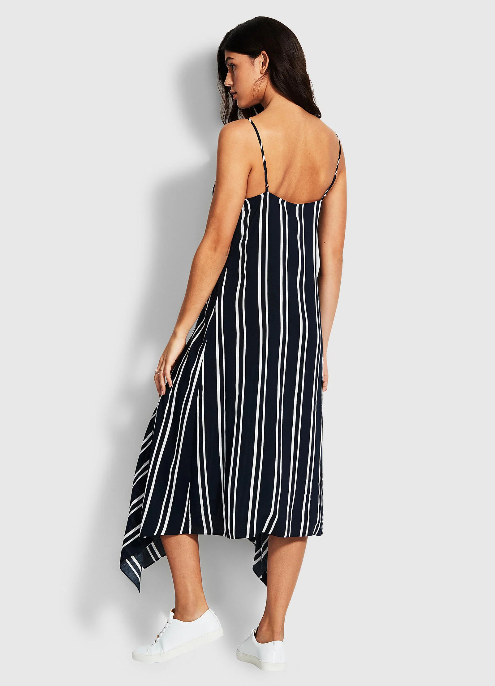 Summer Sea Stripe Dress - Navy Stripe - Image 3