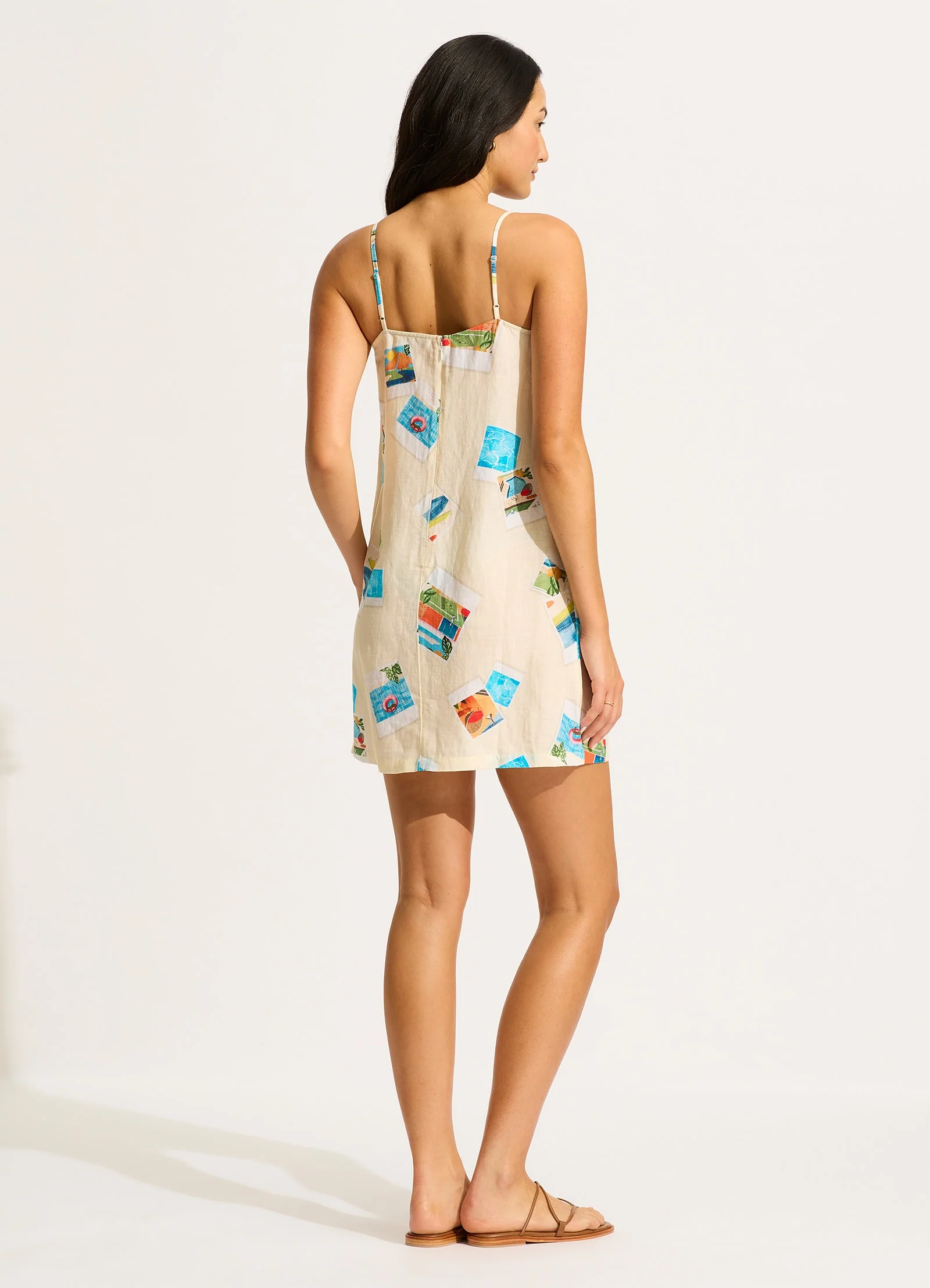 Sunset Bandeau Mini Dress - Image 3