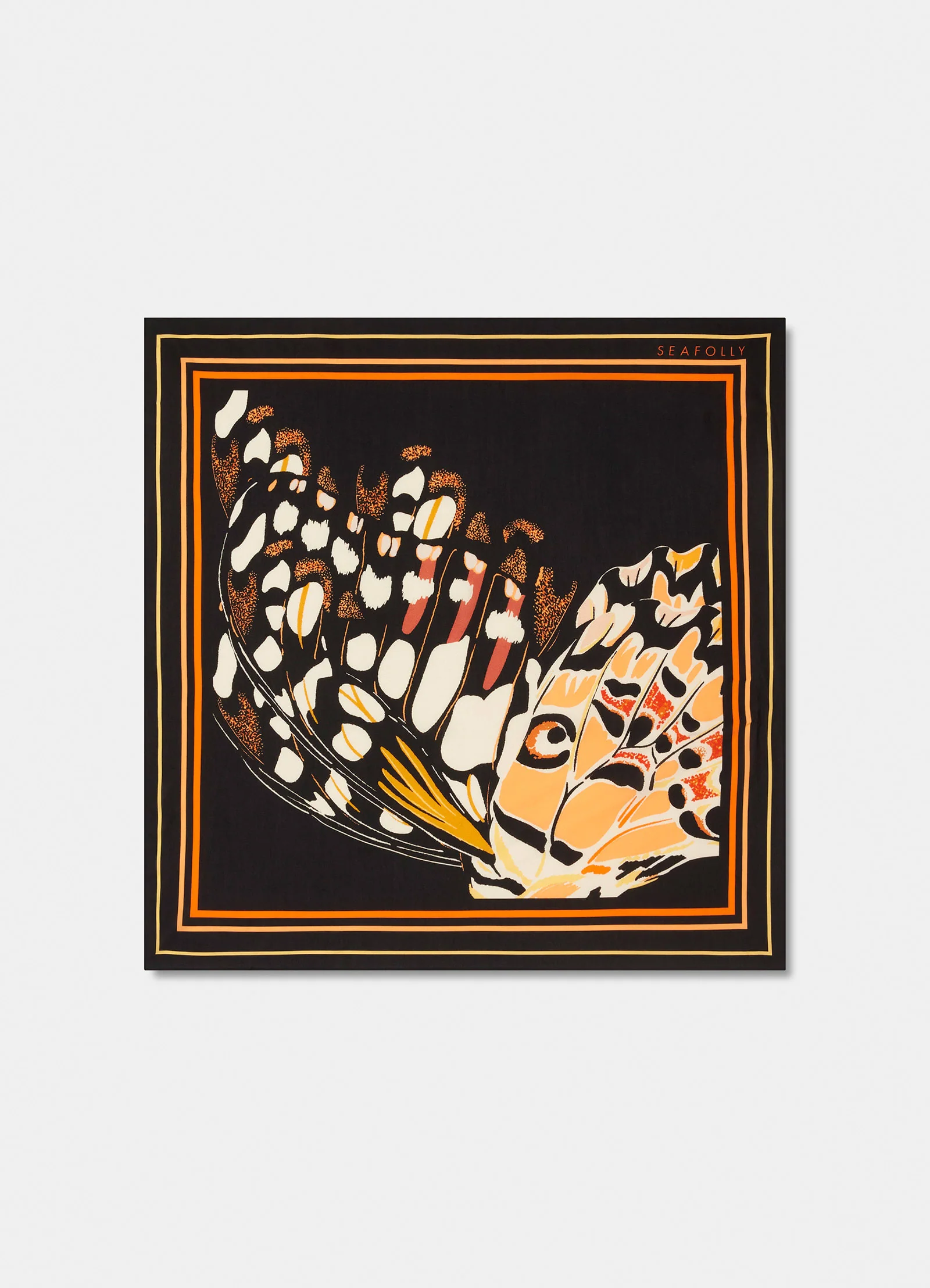 Take Flight Scarf - Mandarin - Image 3
