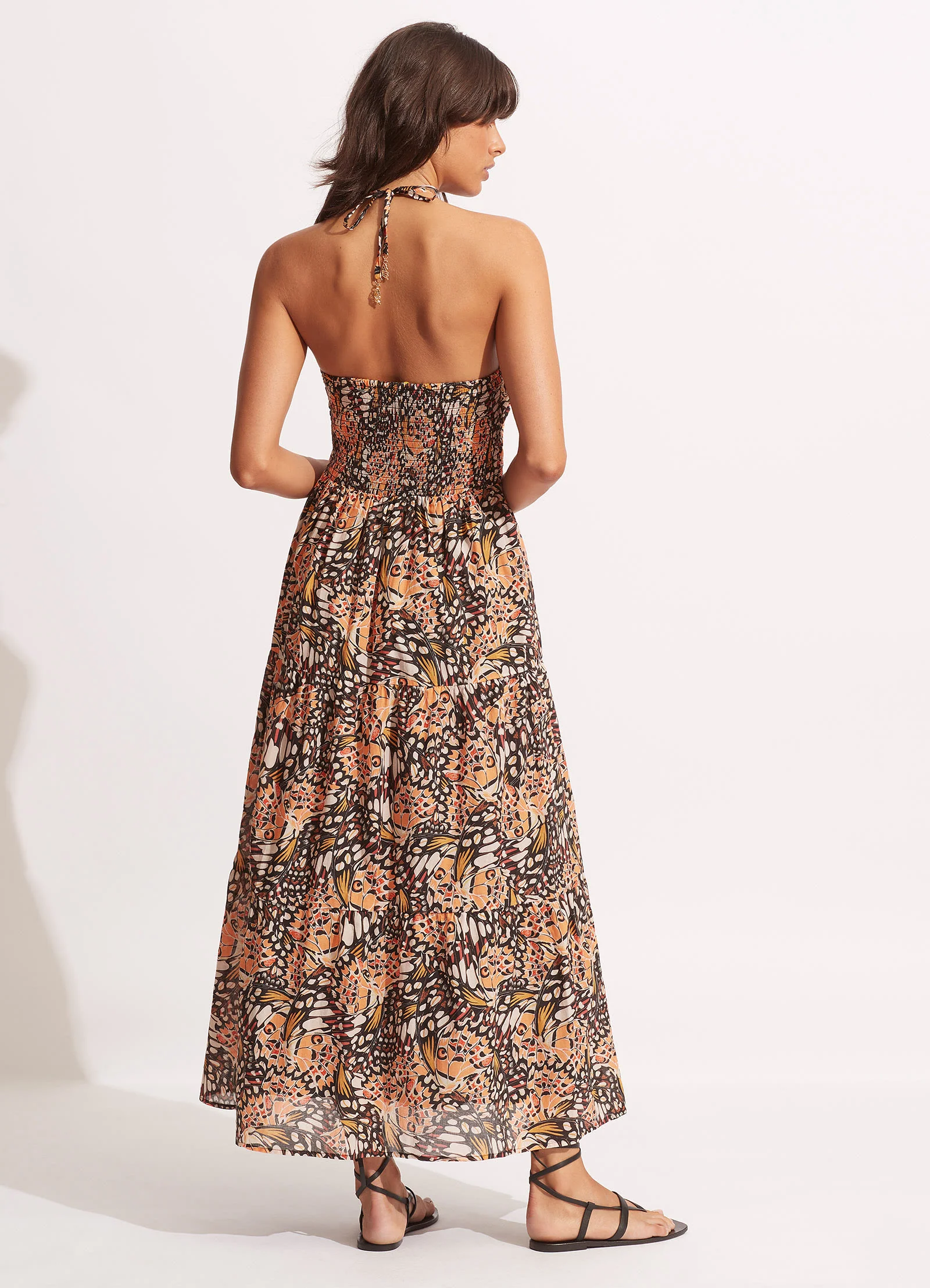 Take Flight Tiered Dress - Mandarin - Image 5