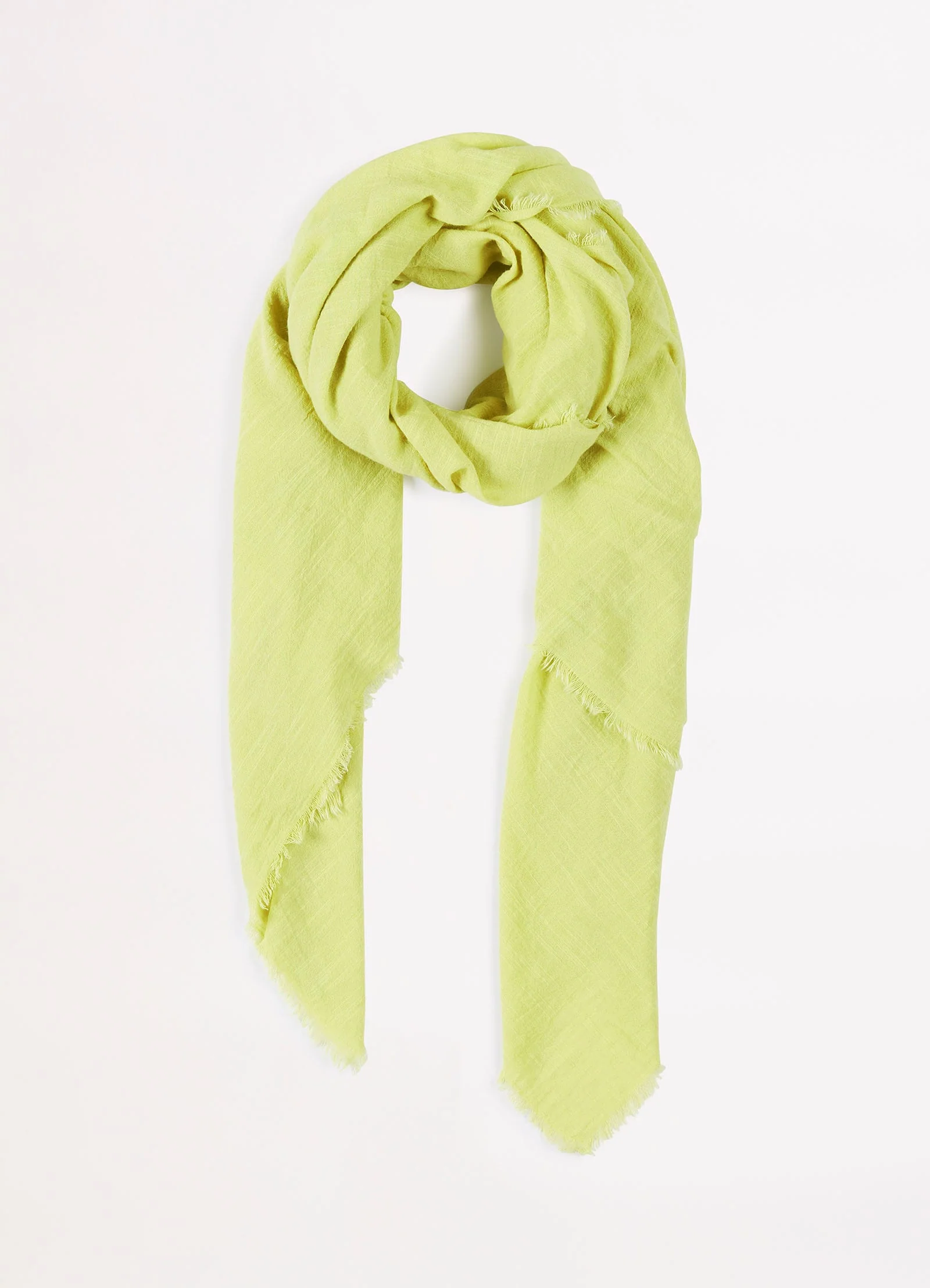 Textured Cotton Beach Wrap - Soft Olive - Image 6