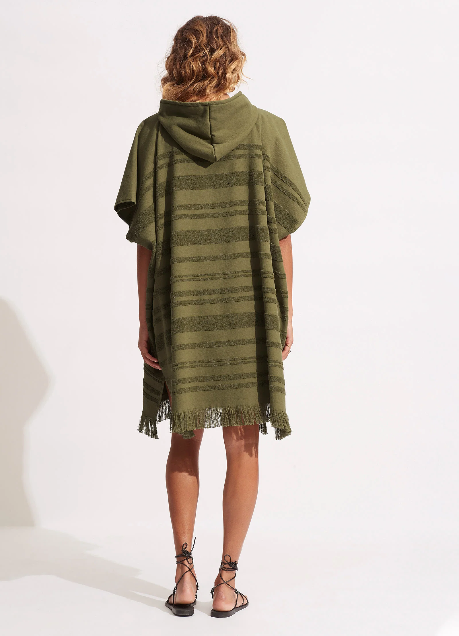 Towel Poncho - Avocado - Image 5