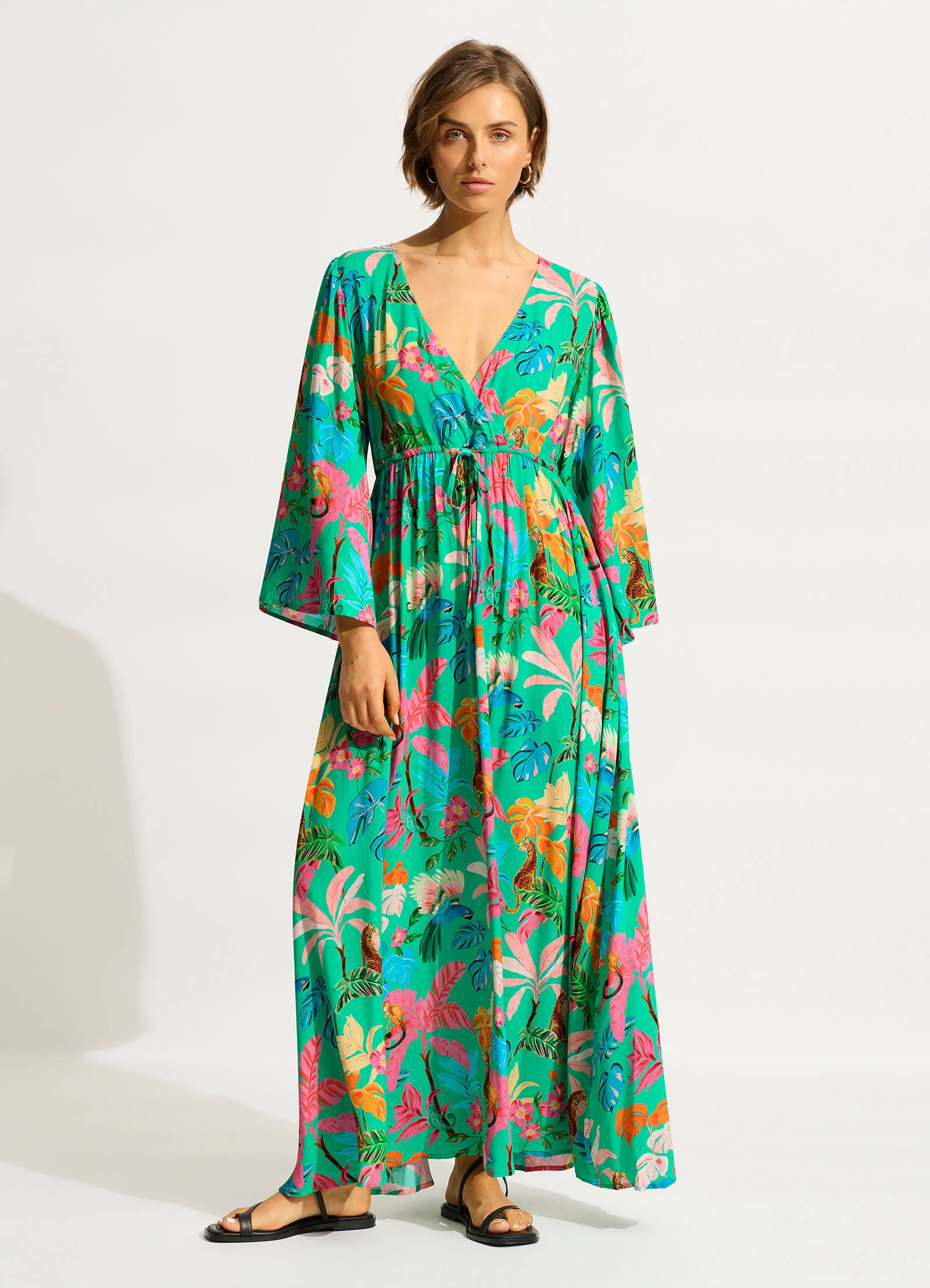 Tropica Maxi Dress - Jade
