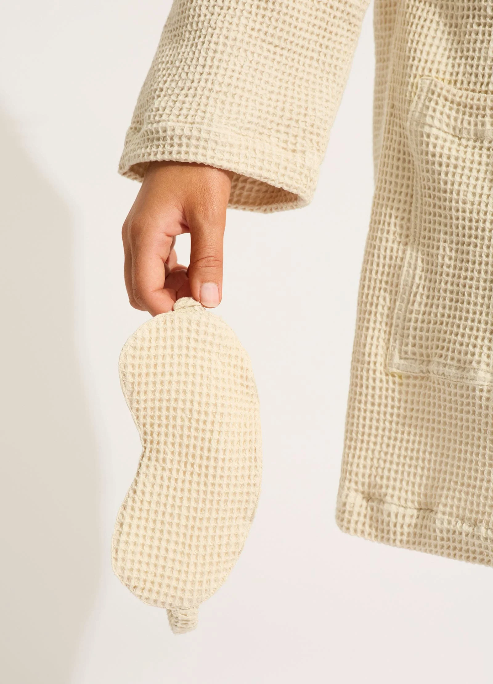 Waffle Sleep Set - Sand - Image 2