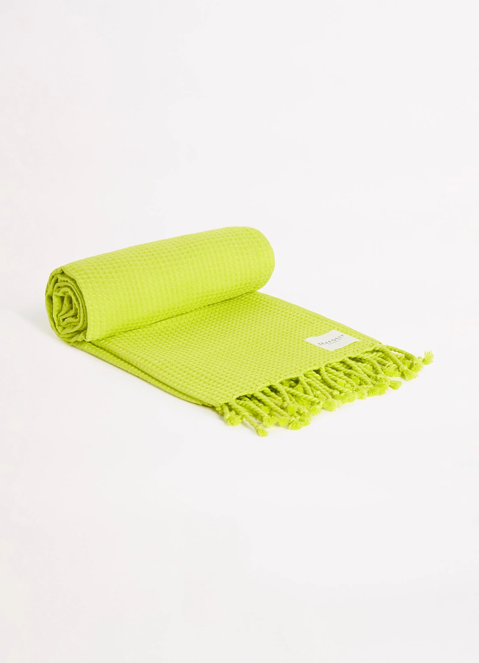 Waffle Towel & Tote Set - Wild Lime - Image 6
