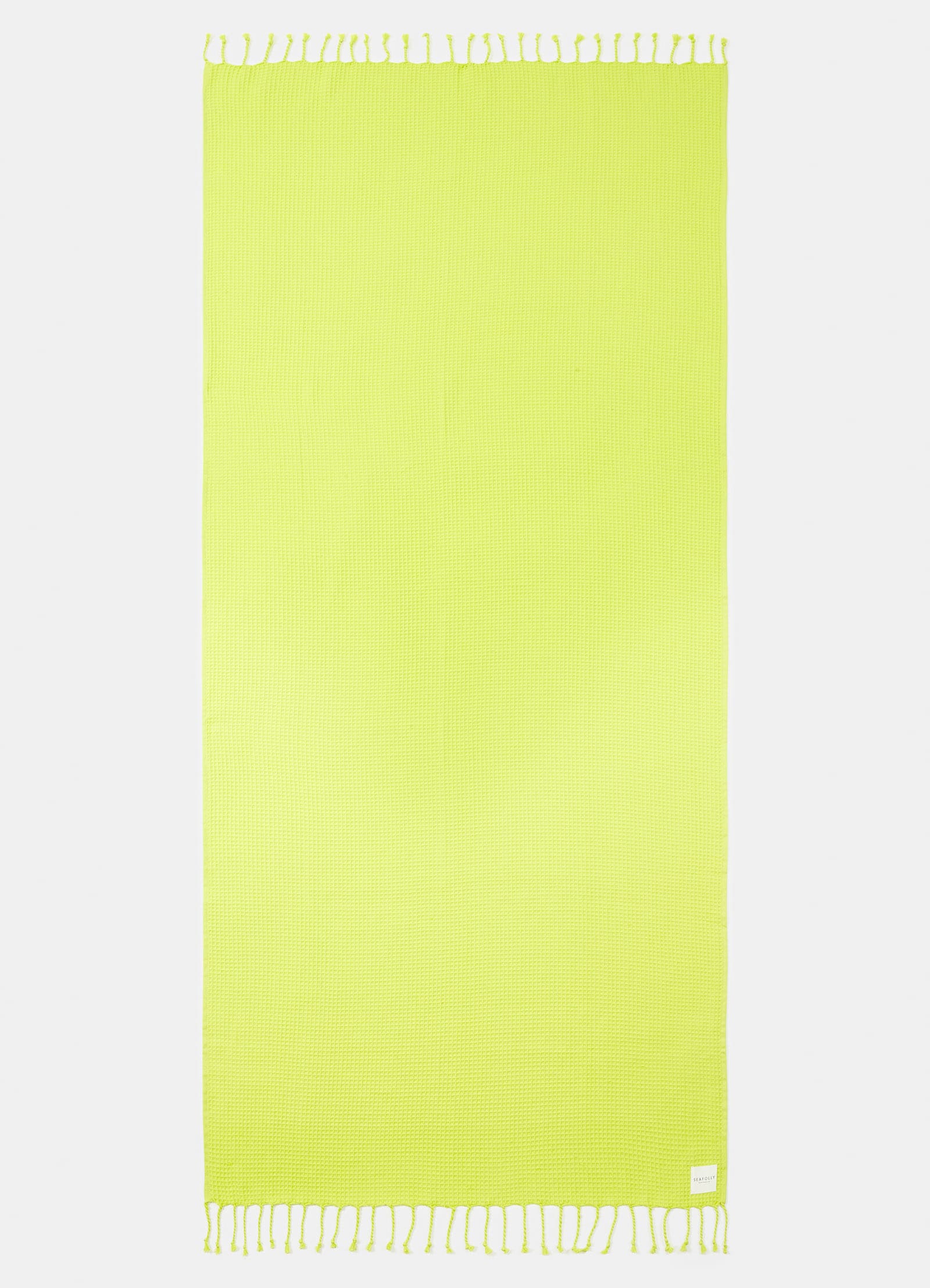 Waffle Towel & Tote Set - Wild Lime - Image 7