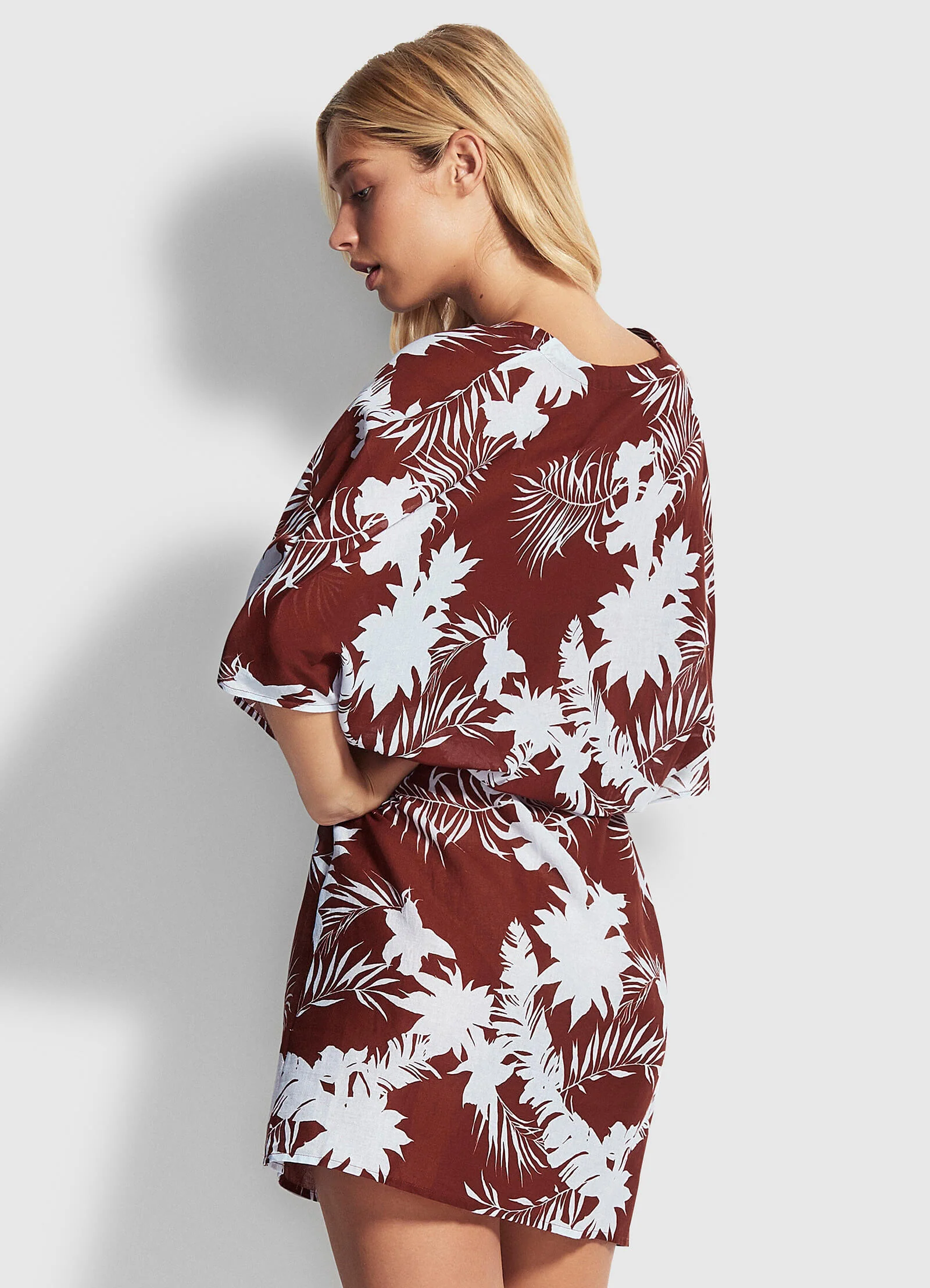 Wild Tropics Kaftan - Amber - Image 3