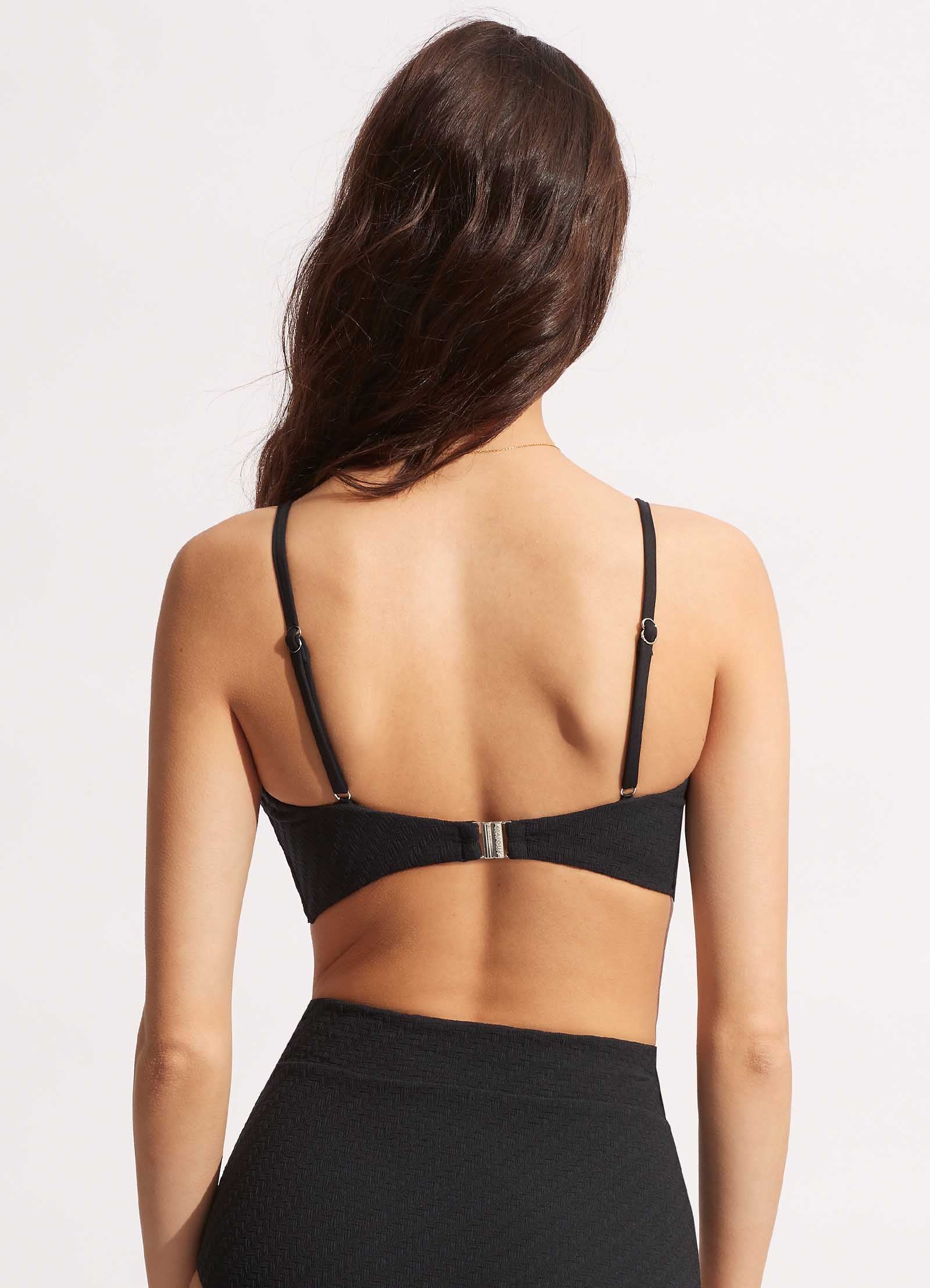 Willow Banded Bralette - Black - Image 2