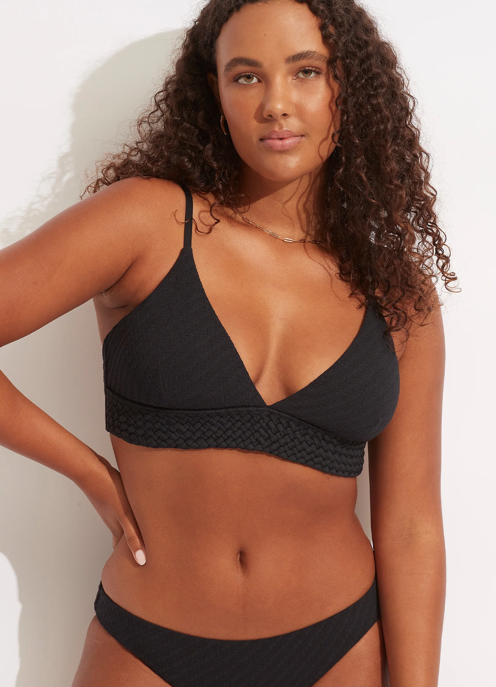 Willow Banded Bralette - Black - Image 5