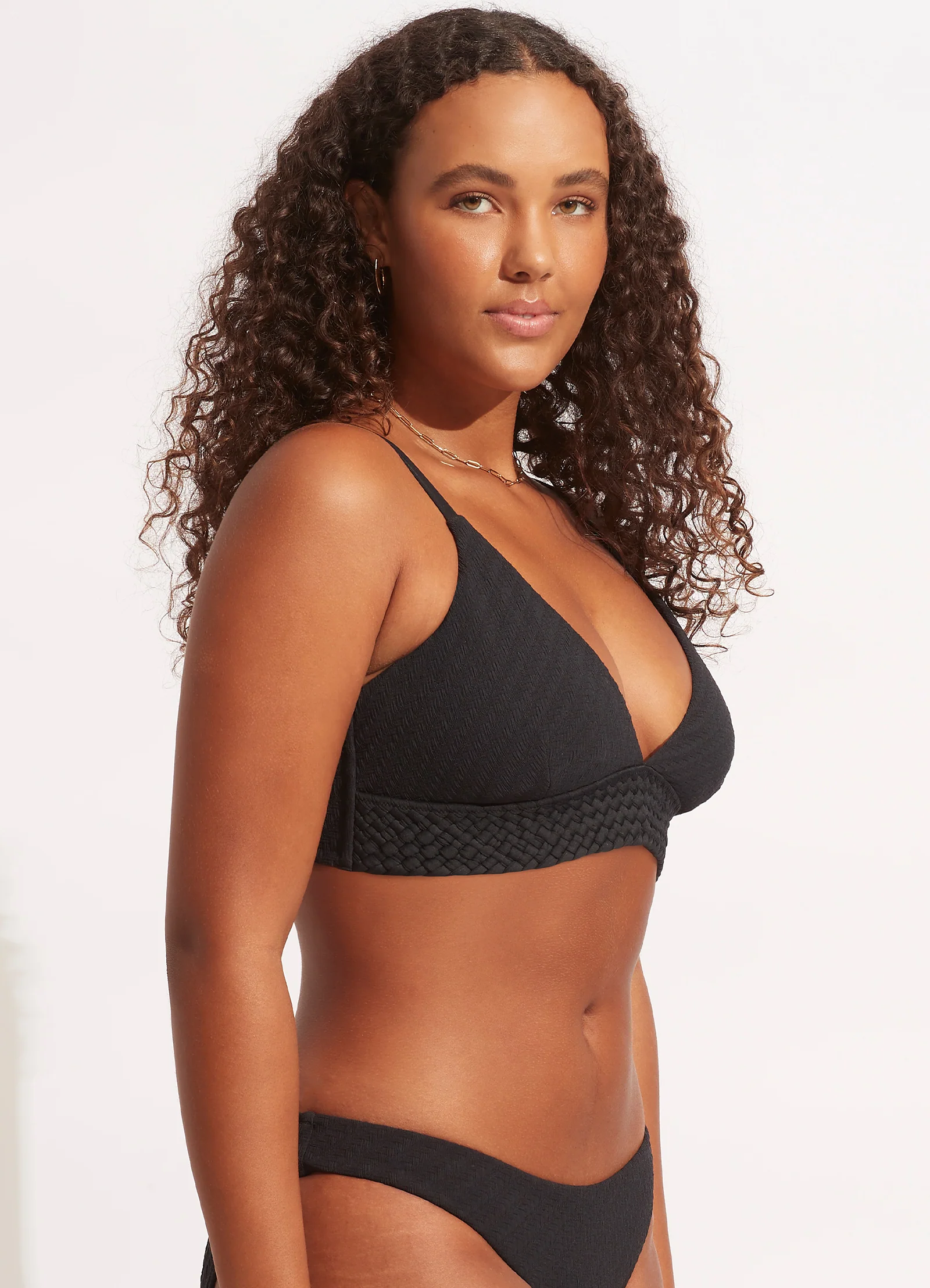 Willow Banded Bralette - Black - Image 6