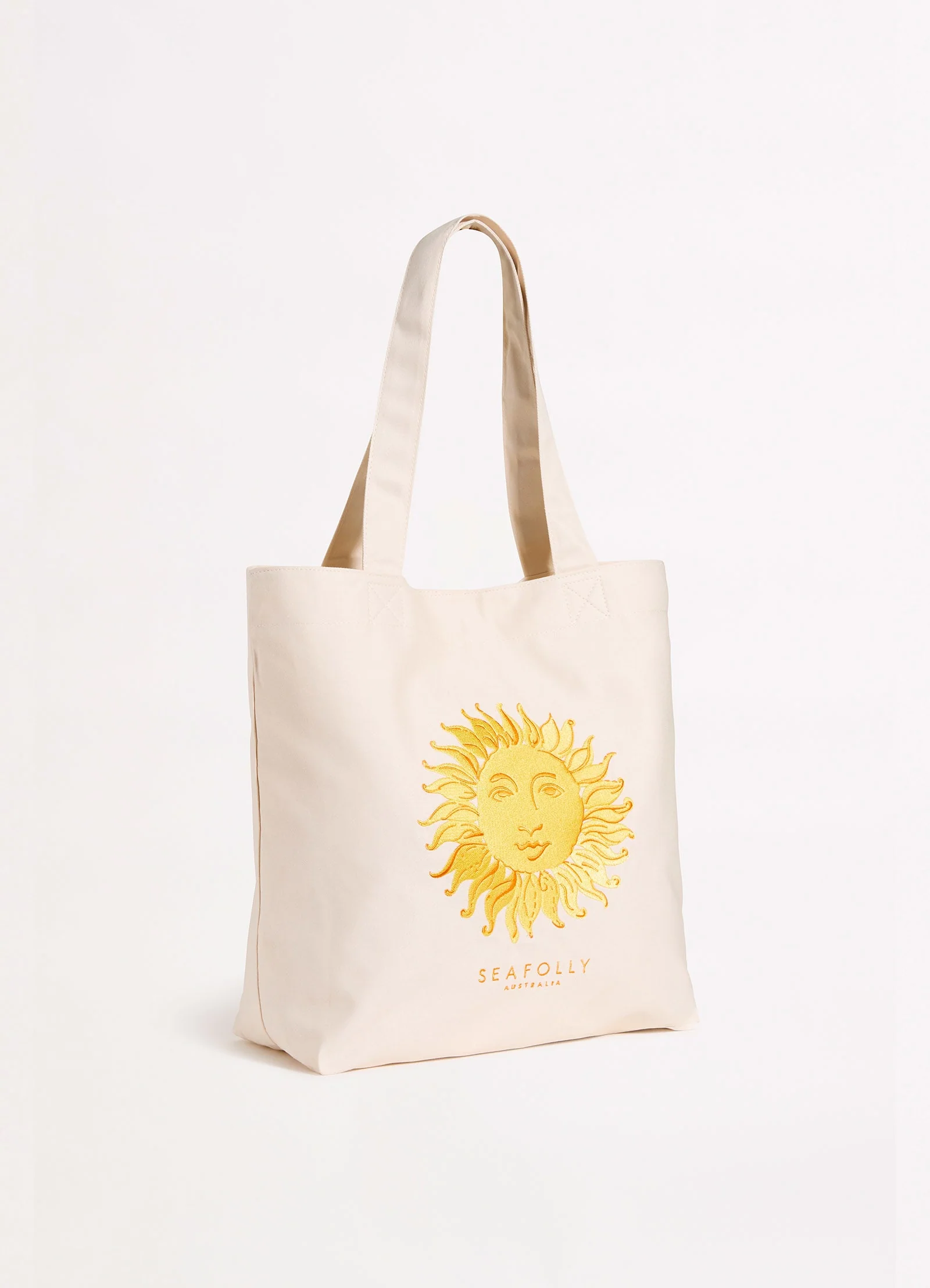 Wish You Were Here Embroidered Tote Bag - Soleil - Image 2