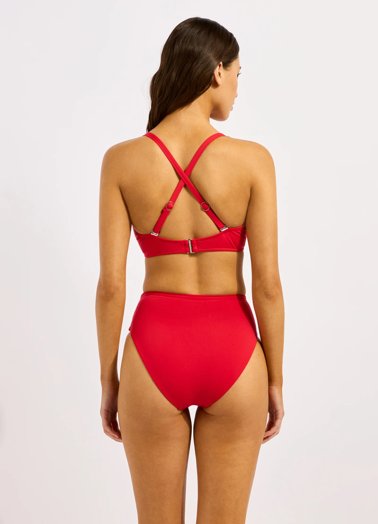Seafolly Collective Wrap Front F Cup Bikini Top - Image 4