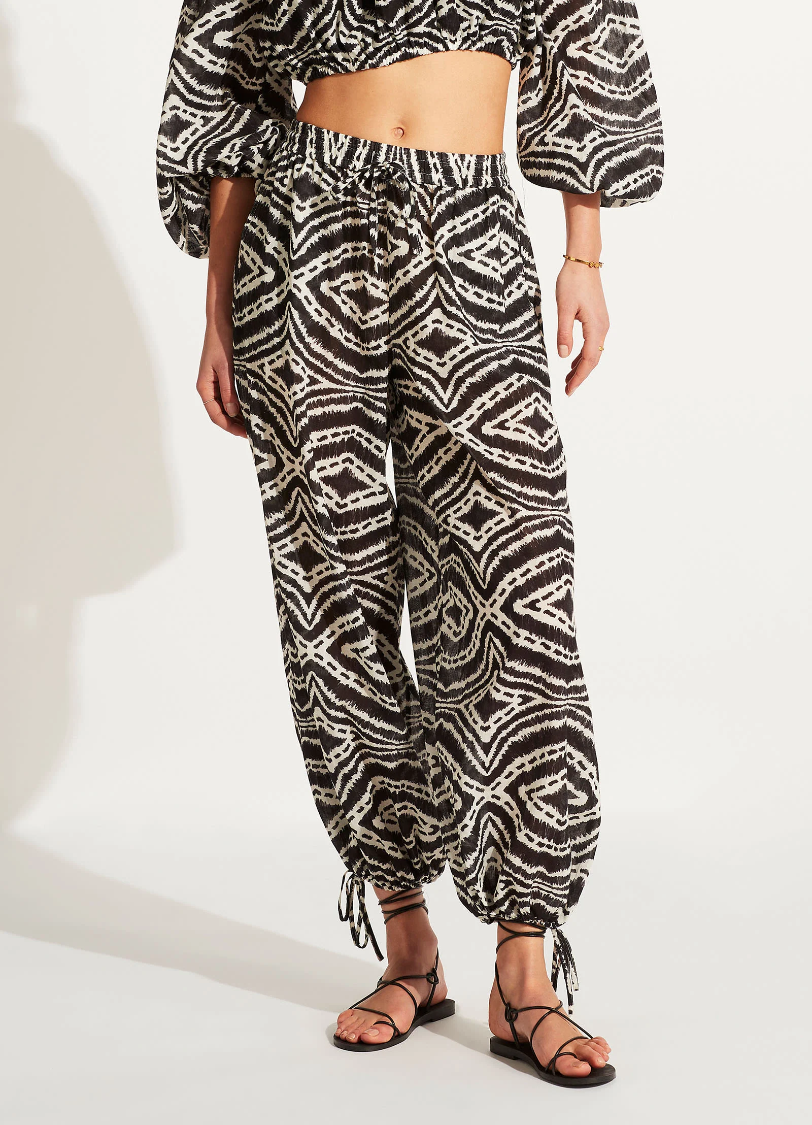 Zanzibar Harem Pant  - Black - Image 2
